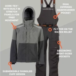 Grundens Grundéns Gambler Gore-Tex® Bib Anchor -Exporteren Hengel Max Winkel 10353 025 r 5