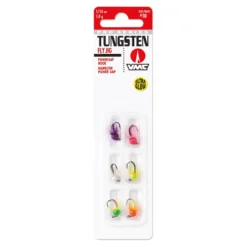 Blue Fox Tungsten Fly Jig Kit Glow (6pcs)