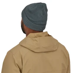 Patagonia Fishermans Rolled Beanie Plume Gray -Exporteren Hengel Max Winkel 29105 PLGY ALL 3