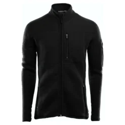 Aclima FleeceWool Jacket M's Jet Black