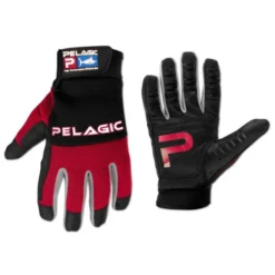 Pelagic End Game Gloves (full Fingers) Red
