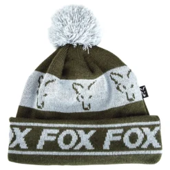 Fox Green/Silver Lined Bobble