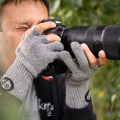 Fish Monkey Bauers Grandma Two Finger Wool Glove -Exporteren Hengel Max Winkel FM325 LXLr 5