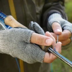 Fish Monkey Bauers Grandma Two Finger Wool Glove -Exporteren Hengel Max Winkel FM325 LXLr 6