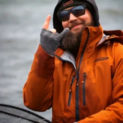 Fish Monkey Bauers Grandma Two Finger Wool Glove -Exporteren Hengel Max Winkel FM325 LXLr 8