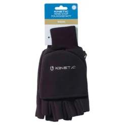 Kinetic Wind Stop Foldover Mitt Black -Exporteren Hengel Max Winkel H114 007r 2